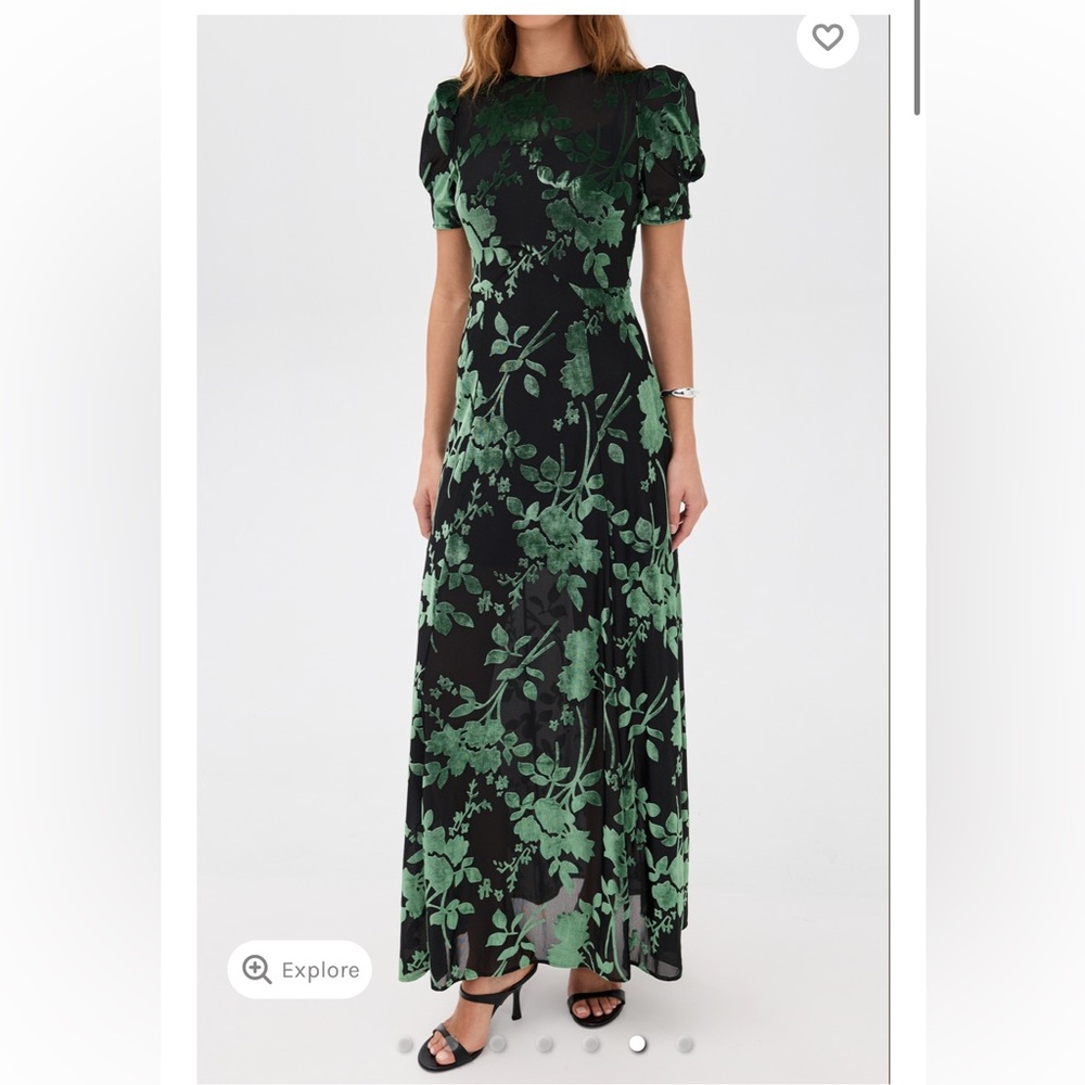 OPT Ralph Velvet Maxi Dress Size Large Great Condition Velvet Cocktail Formal Dr